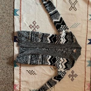 Southwest pattern cardigan